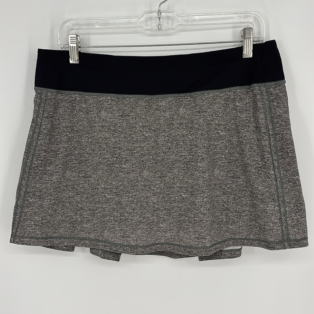 Lululemon Pace Rival Skirt (Tall) 4-Way Stretch 15" Women’s Size 10 Black EUC!